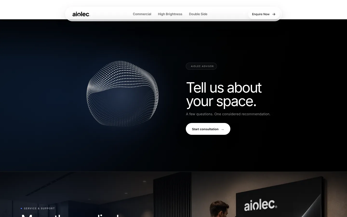 Aiolec website: The Aiolec Advisor