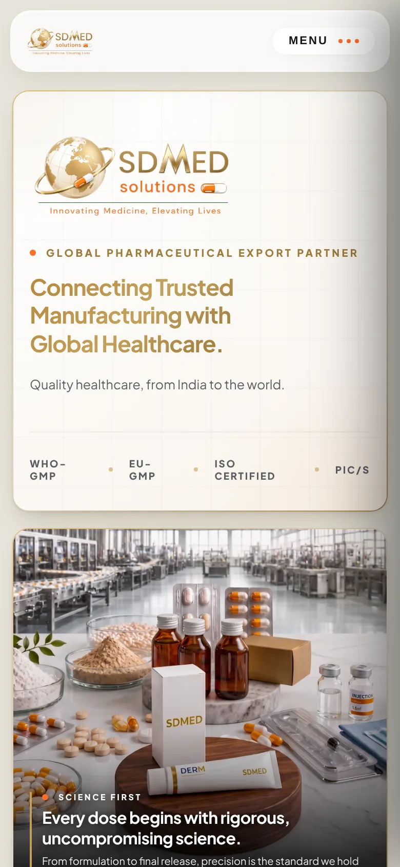 SD Med Solutions on mobile